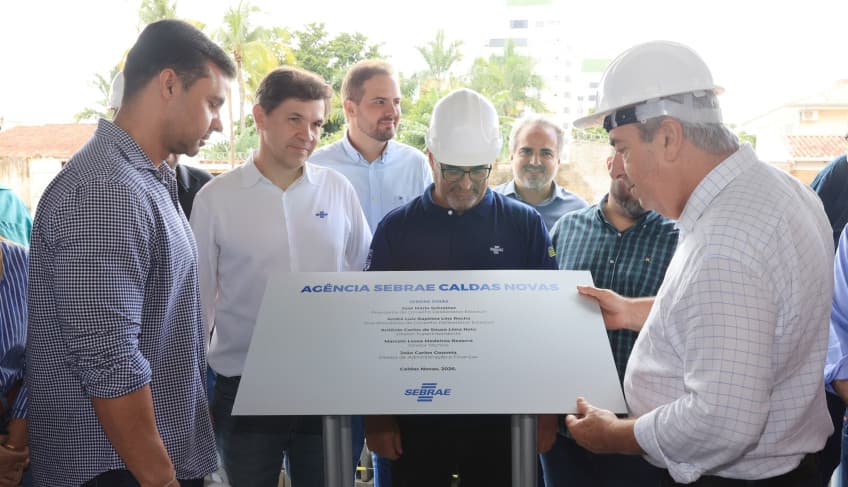 Sebrae Goiás dá início à construção de nova sede em Caldas Novas