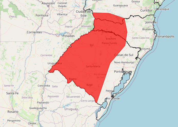 Inmet emite alerta vermelho para onda de calor no Sul do Brasil
